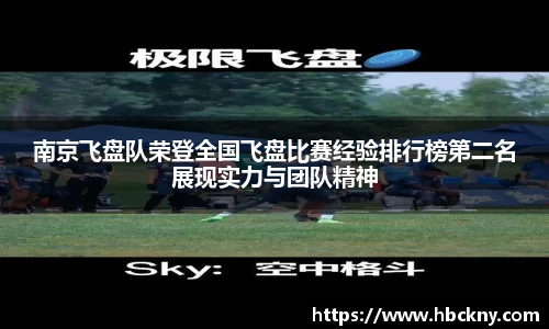 南京飞盘队荣登全国飞盘比赛经验排行榜第二名展现实力与团队精神