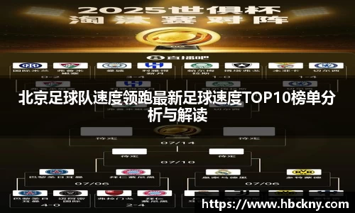 北京足球队速度领跑最新足球速度TOP10榜单分析与解读